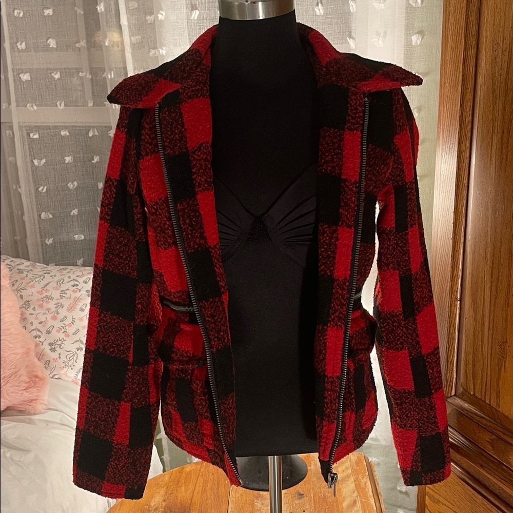 Rewind Buffalo Plaid Women's Fall/Winter Jacket